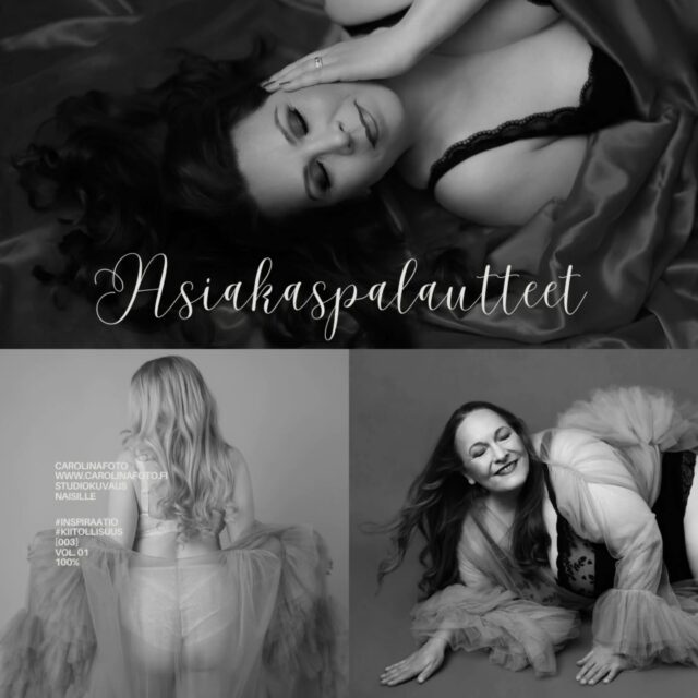 Asiakaspalautteet merkitsevät meille enemmän kuin sanat osaavat kertoa! 🤍✨Jokainen viesti, jokainen arvostelu ja jokainen palaute on muistutus siitä, miksi teemme tätä työtä. Ne kertovat tarinoita rohkeudesta, itsensä hyväksymisestä, ilosta ja siitä, miten kuvauspäivä on ollut paljon enemmän kuin vain valokuvaus.Meille kyse ei ole pelkästään kuvista, vaan kokemuksesta, joka jää sydämeen. On suuri kunnia saada olla mukana asiakkaidemme elämäntarinoissa ja tallentaa hetkiä, jotka merkitsevät.🌹Kiitos jokaiselle, joka on jakanut palautteensa. Teidän sanat ovat meille valtavan arvokkaita ja antavat voimaa jatkaa tätä työtä joka päivä.❤️:lla Koko CarolinaFoto-tiimi#asiakaskokemus #carolinafoto #valokuvaus #nainen #voima